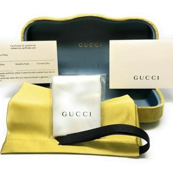 Gucci Gold Havana Men's Eyeglasses! New! - Picture 5 of 5